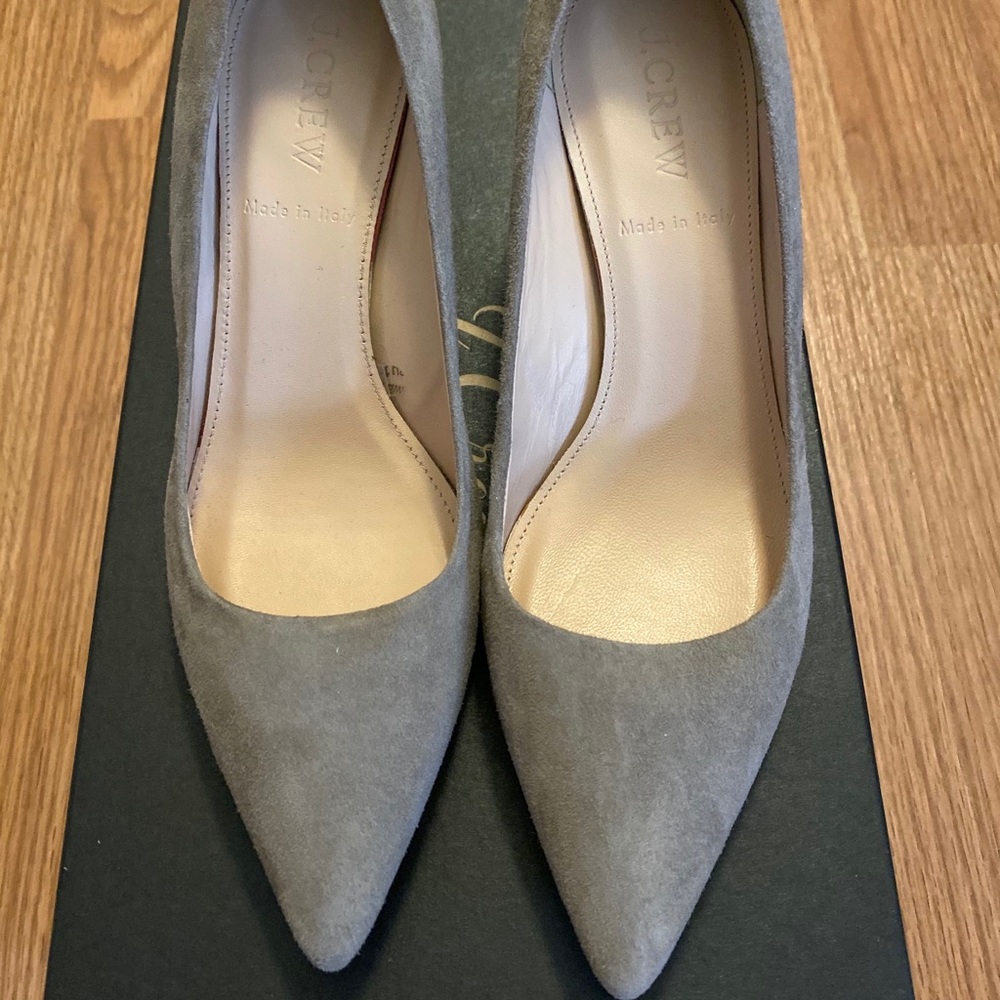 J.Crew Suede Dulci kitten heels